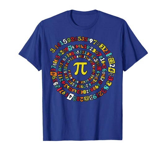 Pi Day Spiral Math Pi Day T-Shirt
