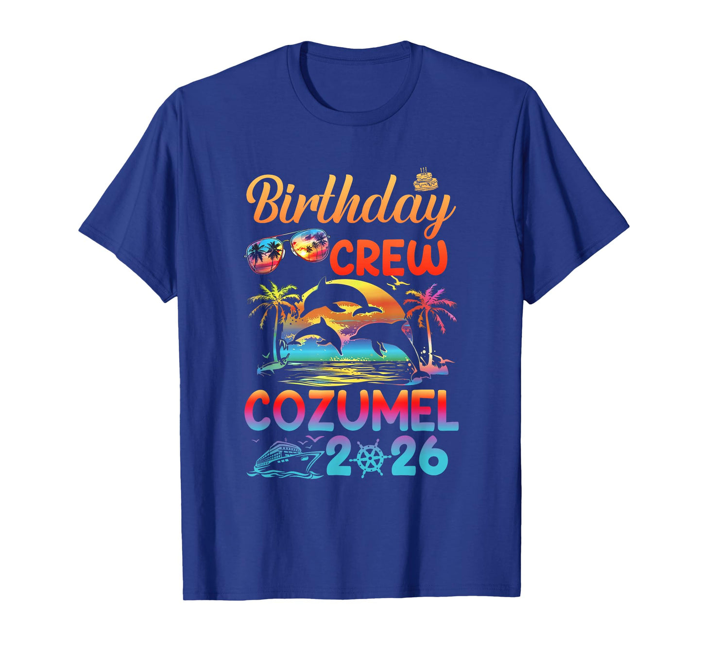 Cozumel Birthday Trip Vacation 2026 Matching Group T-Shirt