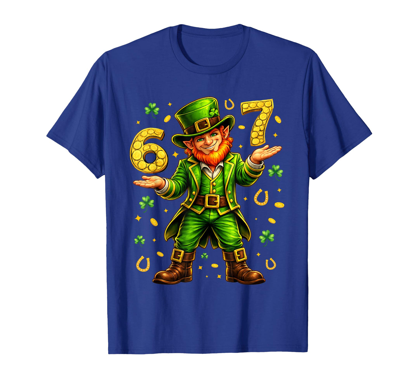 67 St Patricks Day Shirts for Kids Boys Six Seven Funny T-Shirt