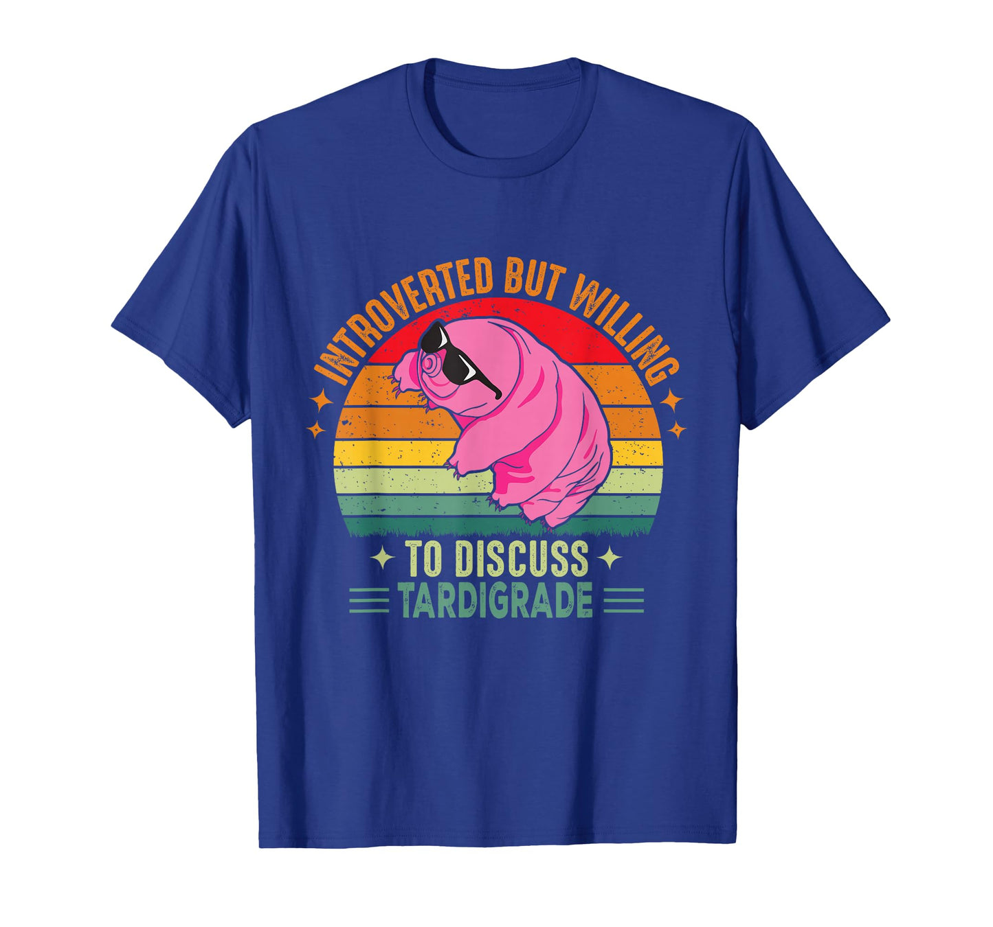 Microbiology Science Nerd STEM Introvert Tardigrades Lover T-Shirt