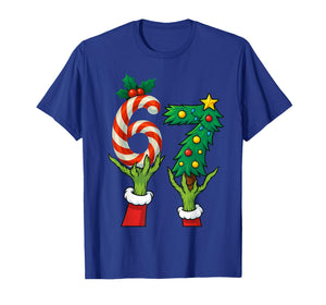 67 Christmas 6 7 Meme Hands Holiday Gen Alpha for Kids Youth T-Shirt