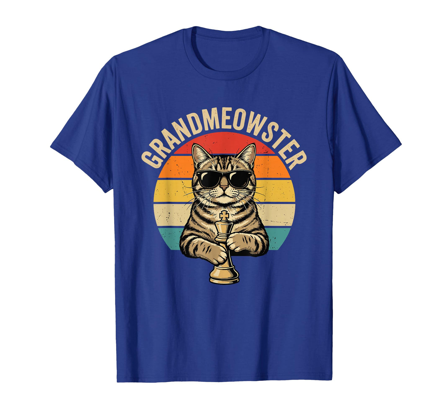 Chess Cat, Funny GrandMeowster T-Shirt