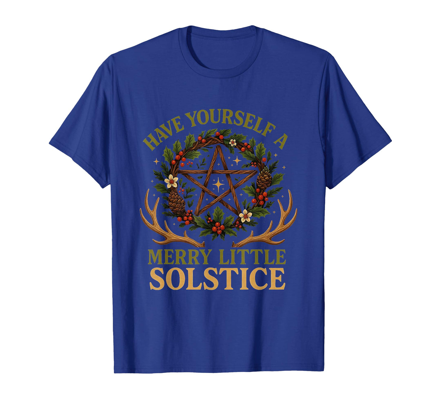 Have Yourself a Merry Little Solstice Witchcore T-Shirt