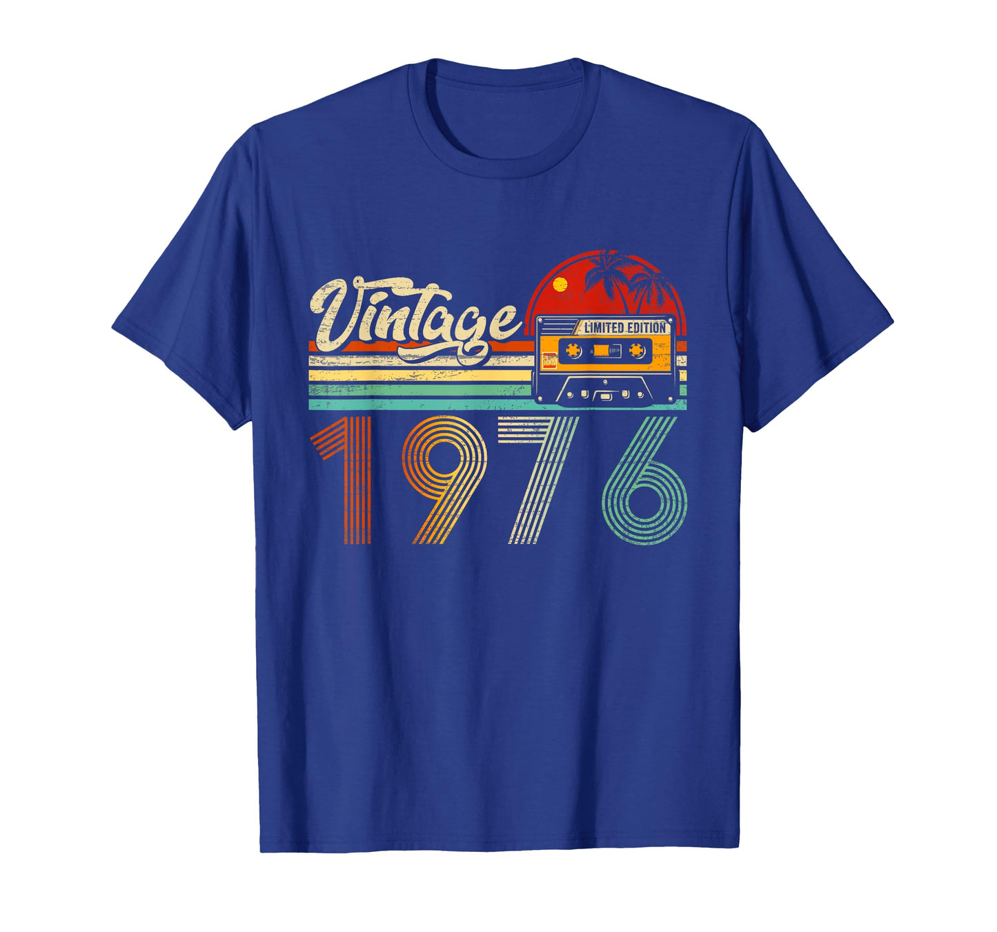 50 Year Old Vintage 1976 Cassette Tape 50th Birthday Gifts T-Shirt