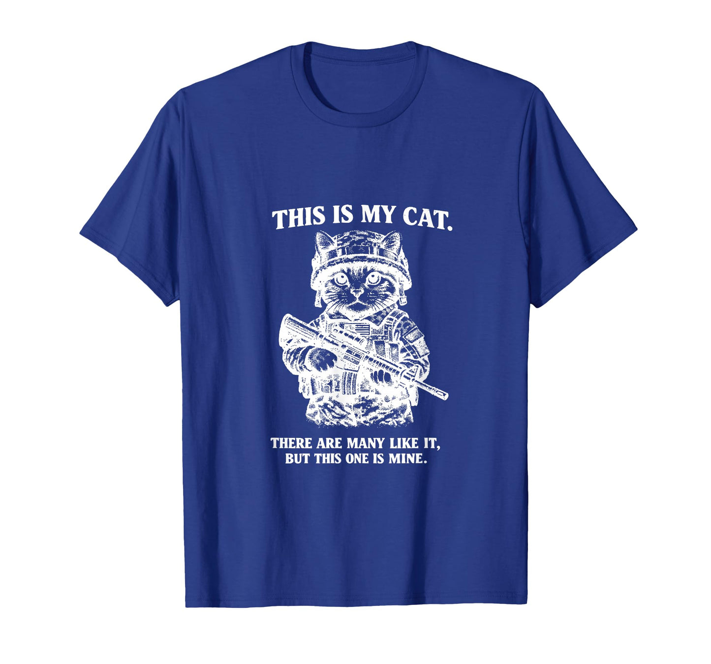 Funny Military Cat Creed T-Shirt