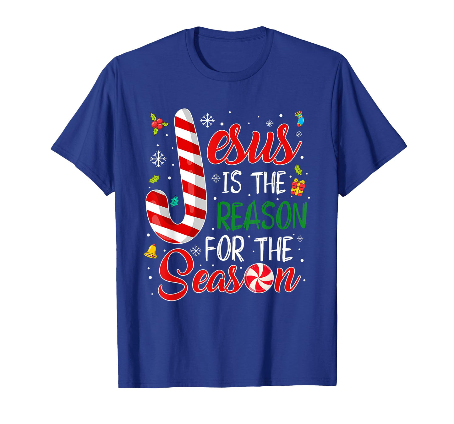 Jesus is The Reason for The Season Christmas Christian Faith T-Shirt