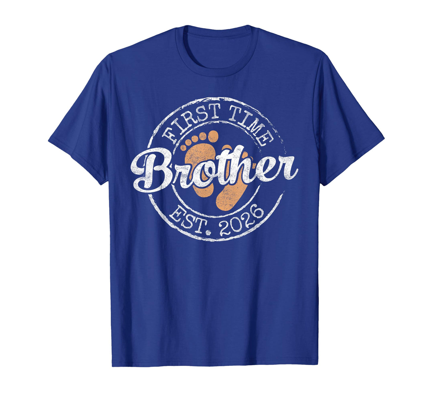 First Time Brother Est 2026 Stamp Soon Promoted to Bro T-Shirt