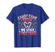 Candy Cane Crew We Stick Together Christmas Xmas Design T-Shirt