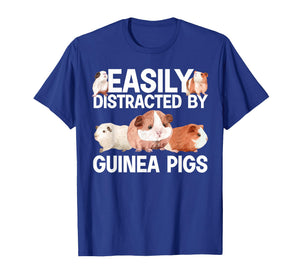 Cute Guinea Pig Art for Men Women Adult Guinea Pig Lover T-Shirt