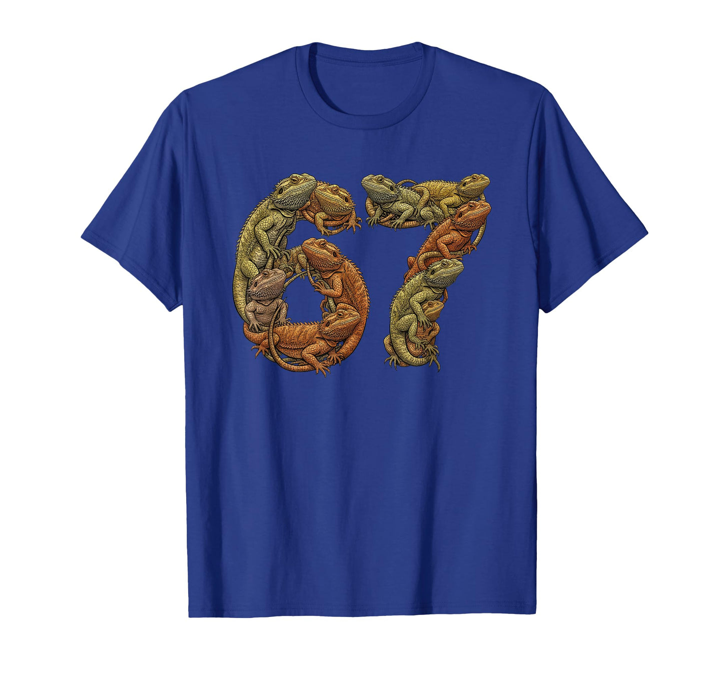 Funny Bearded Dragon 6 7 Meme Six Seven Beardzilla Love T-Shirt