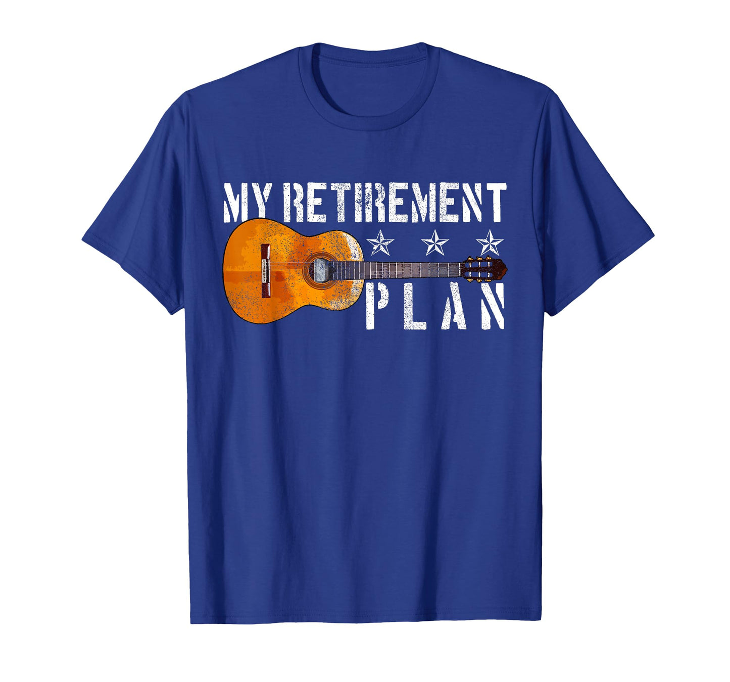 Guitar Retirement Plan - Funny Gift for Retired Guitarist T-Shirt
