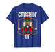 Vintage Nutcracker Crushing It Funny Xmas PJs Men Women Kids T-Shirt