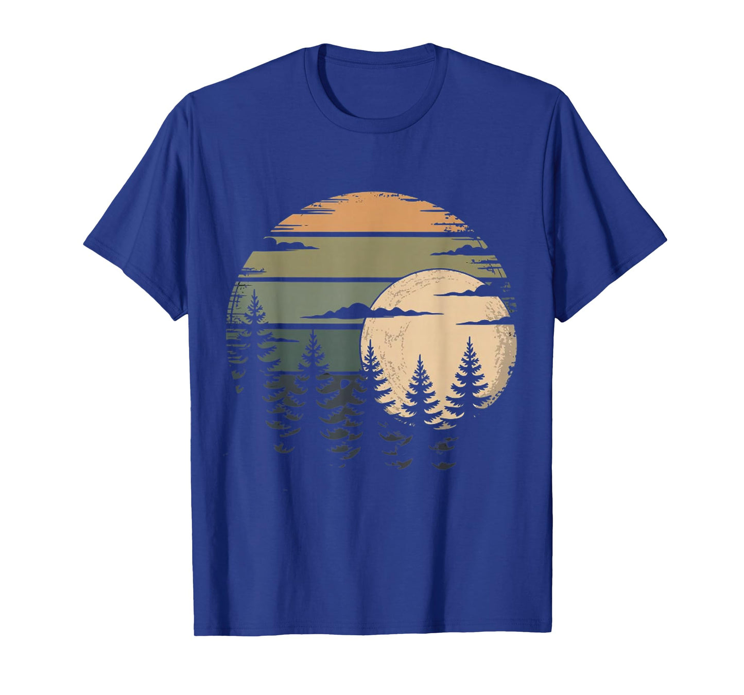 Trees Wildlife Nature Vintage Forest T-Shirt