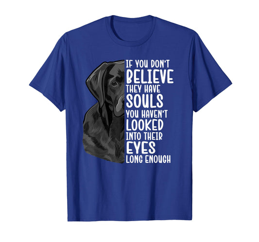 Black Labrador Dog Black Lab Owner Black Labrador Lover T-Shirt