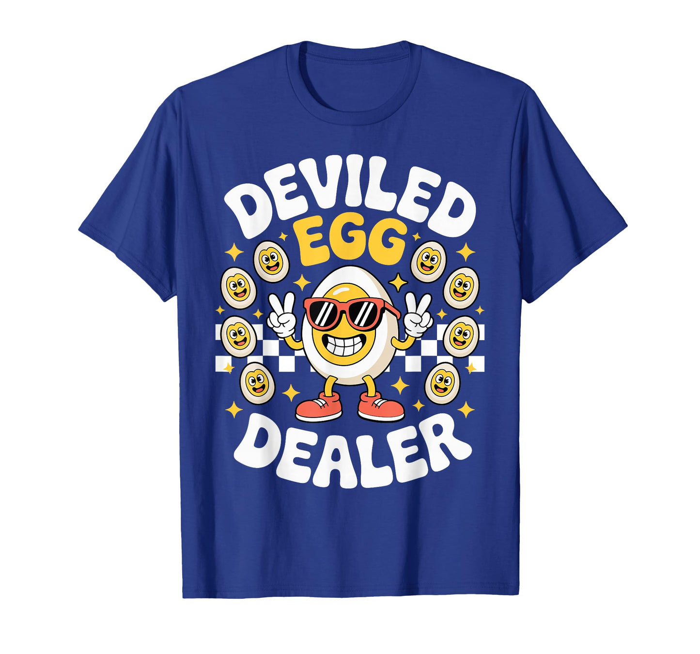 Deviled Egg Dealer Retro Thanksgiving Food Deviled Egg T-Shirt