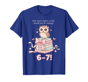 How Many Nights Reading 67 Meme Six Seven Pink Coquette Bow T-Shirt
