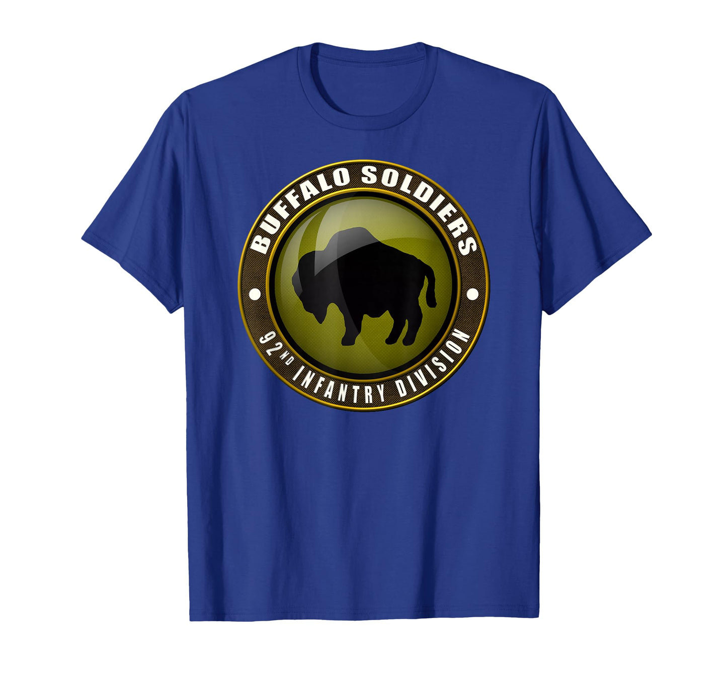 Buffalo Soldiers 92nd Infantry Division Heritage Icon T-Shirt