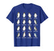 Types of Penguins – Penguin Species Identification Chart T-Shirt