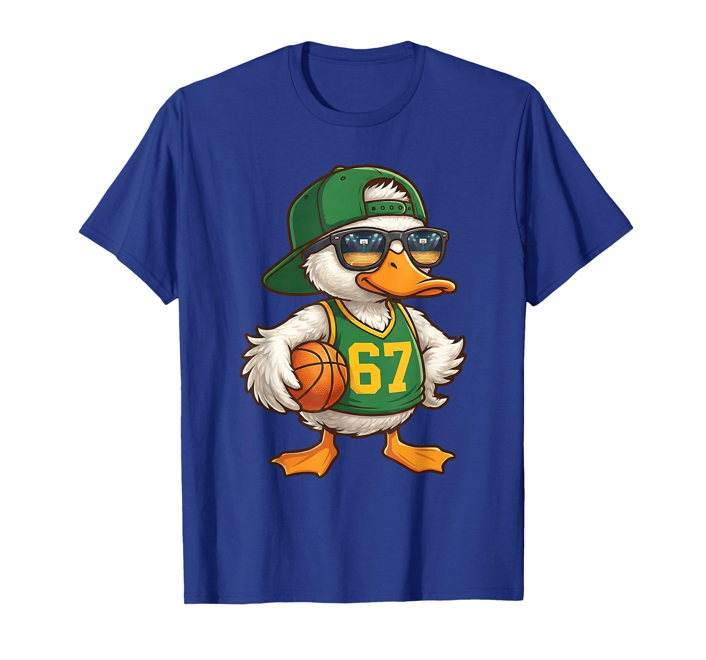 Duck Basketball 67 Gen Alpha Slang Sports Men Boys Kids T-Shirt