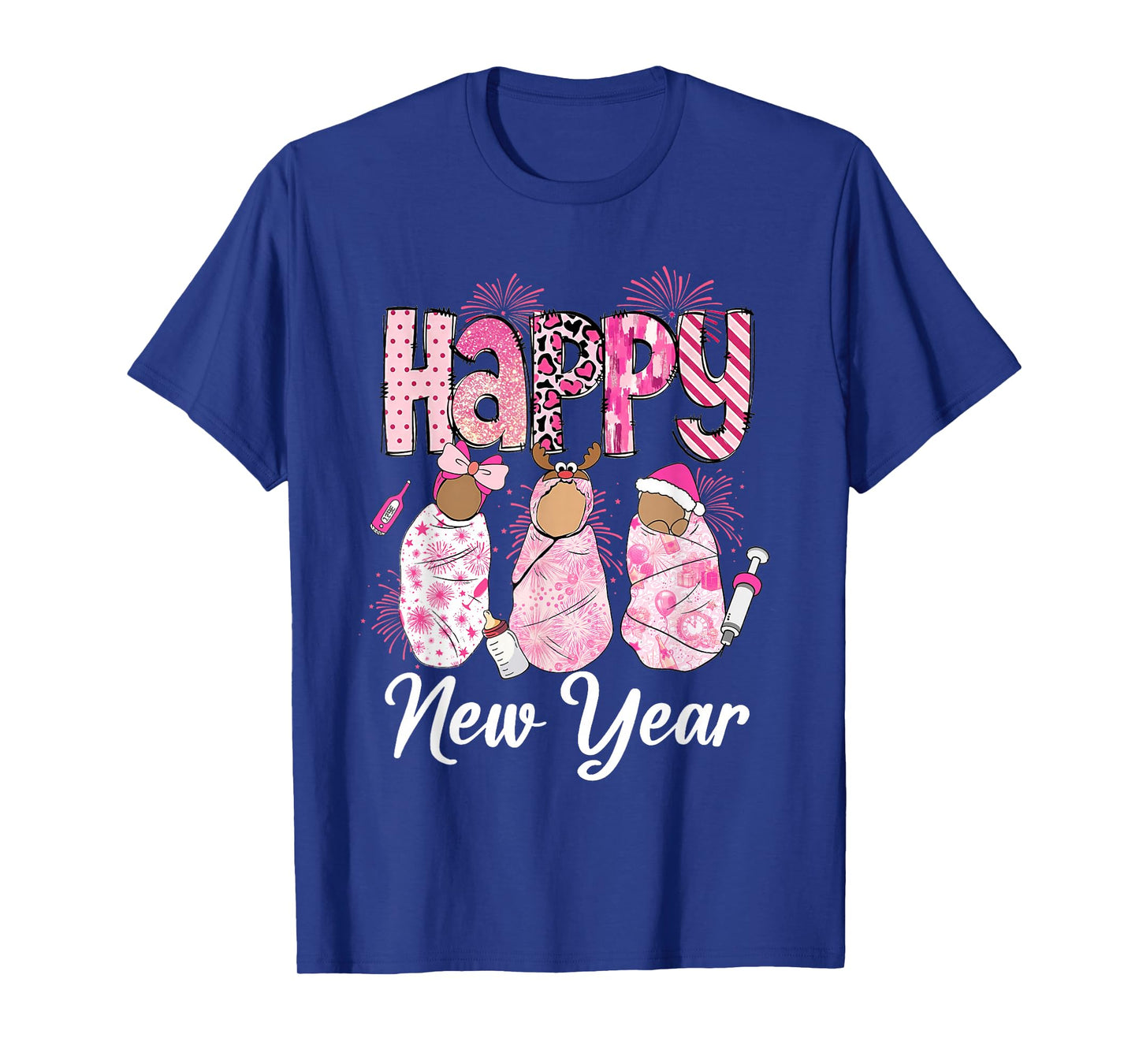 Happy New Year Labor & Delivery L&D Nurse NYE Party 2026 T-Shirt