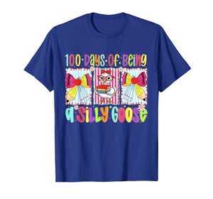 Funny 100 Days of School Being a Goose 100th Day of School T-Shirt