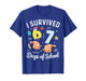 I Survived 67 Days of School Funny Six Seven Meme 6 7 Hands T-Shirt