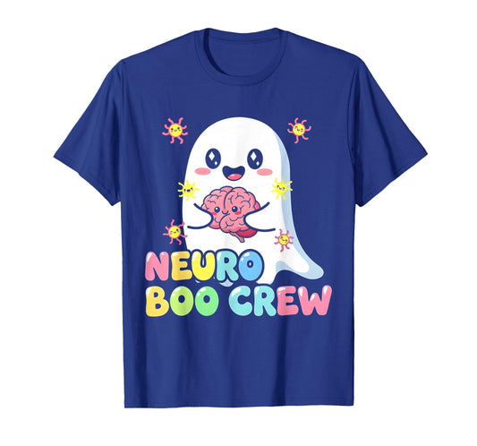 Neuro Boo Crew Halloween Anatomical Brain Anatomy Neurology T-Shirt