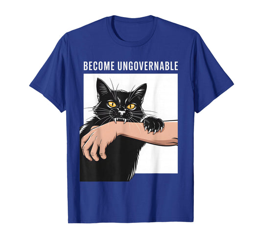 Become Ungovernable Cat T-Shirt
