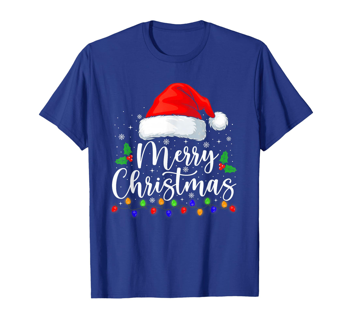 Merry Christmas Family Matching Pajamas Funny Xmas Men Women T-Shirt
