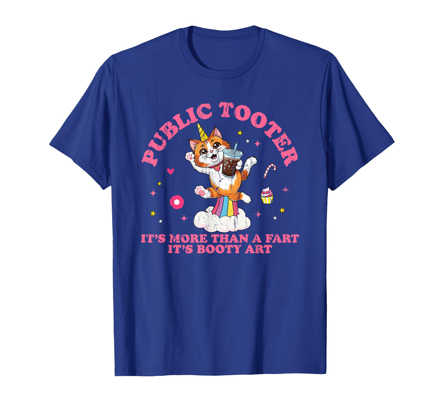 Public Tooter It's More Than A Fart It's Booty Art T-Shirt