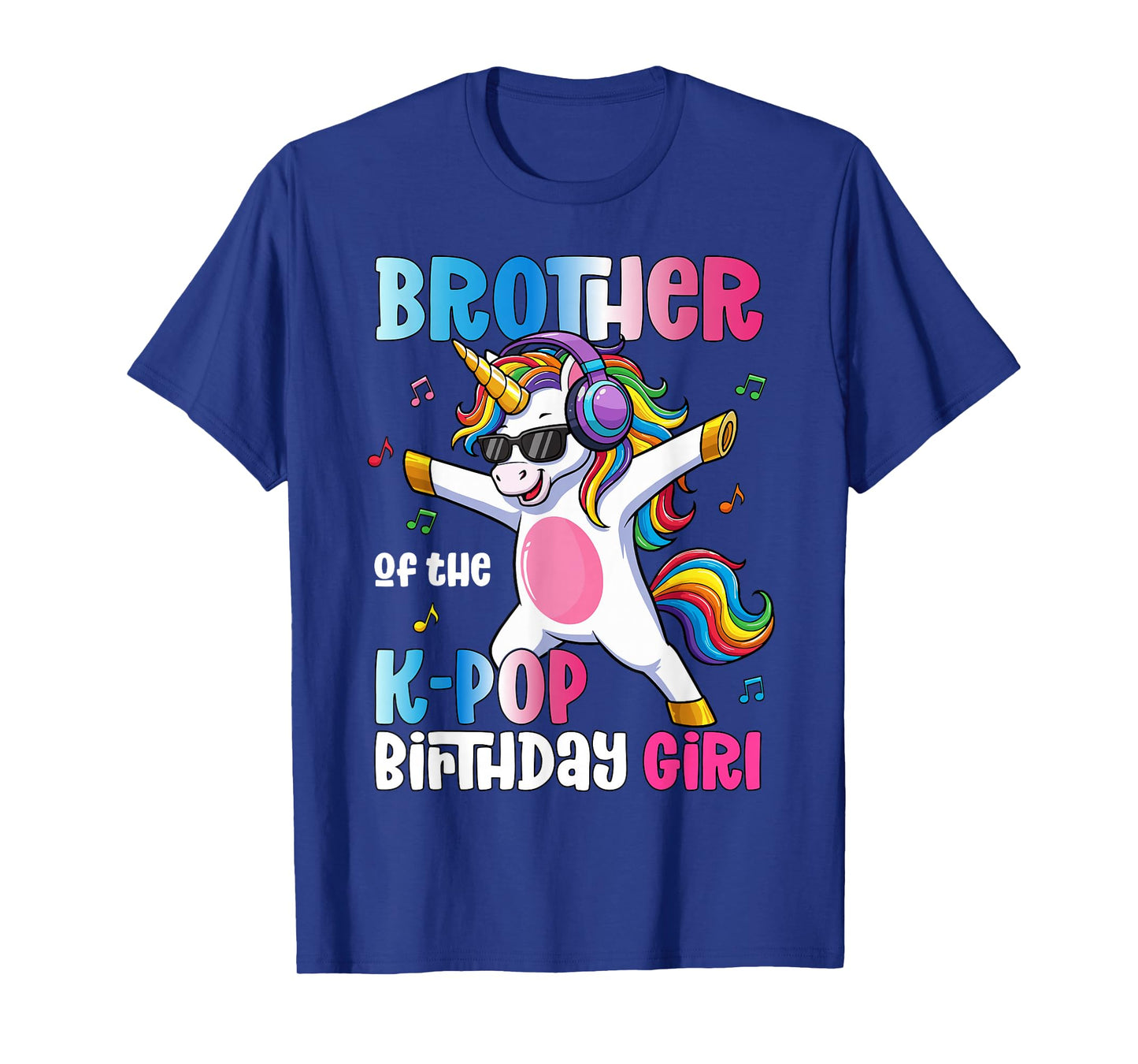 Brother of The K-Pop Birthday Princess Birthday Girl T-Shirt