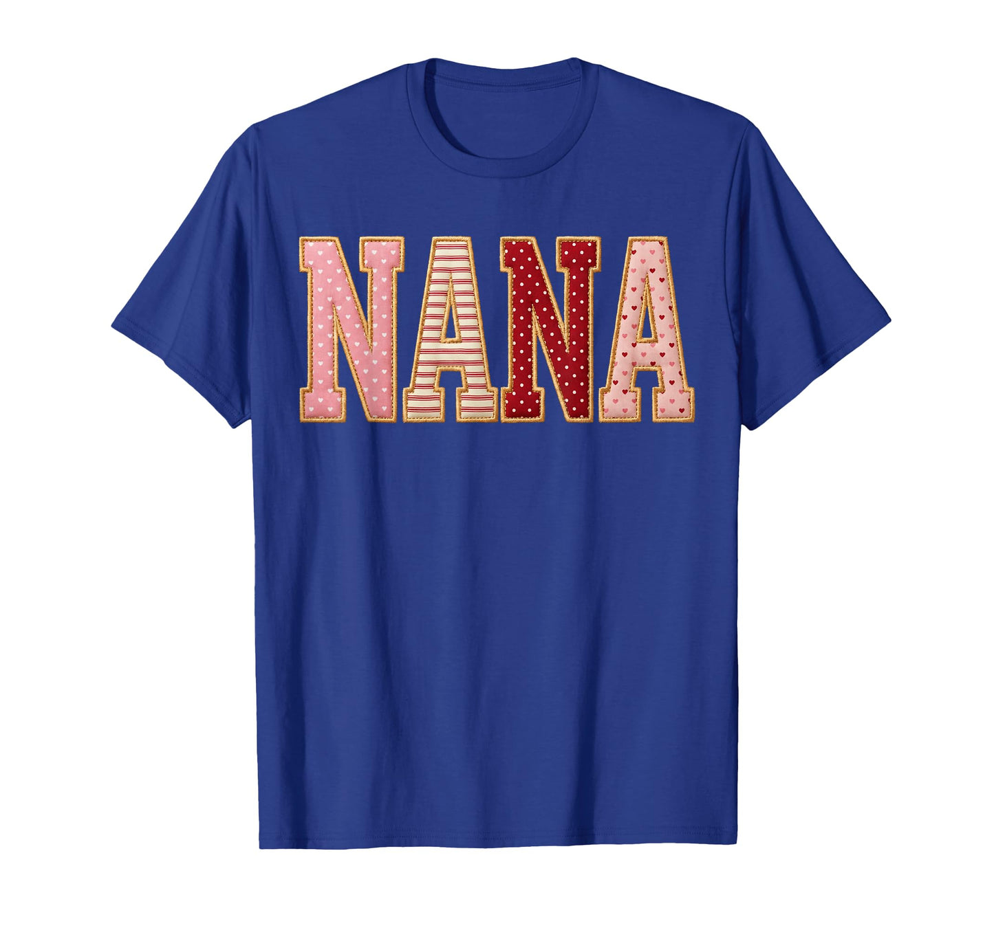 Mama Gifts Mother Love Grandma Hearts Valentine Nana T-Shirt