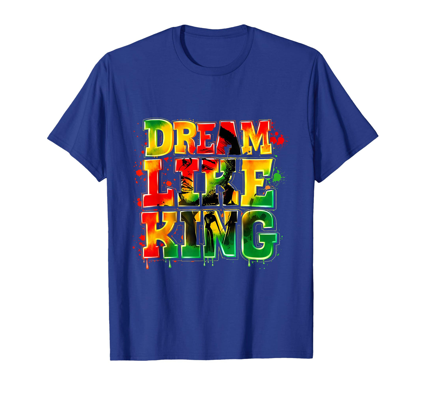 Dream Like King African American Black History Month T-Shirt