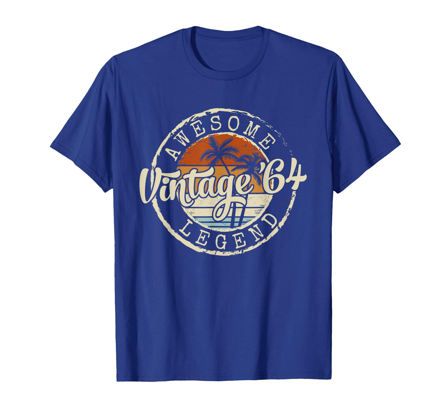 Vintage 1964 62yr 62nd Birthday Gifts for Men 62 Years Old T-Shirt