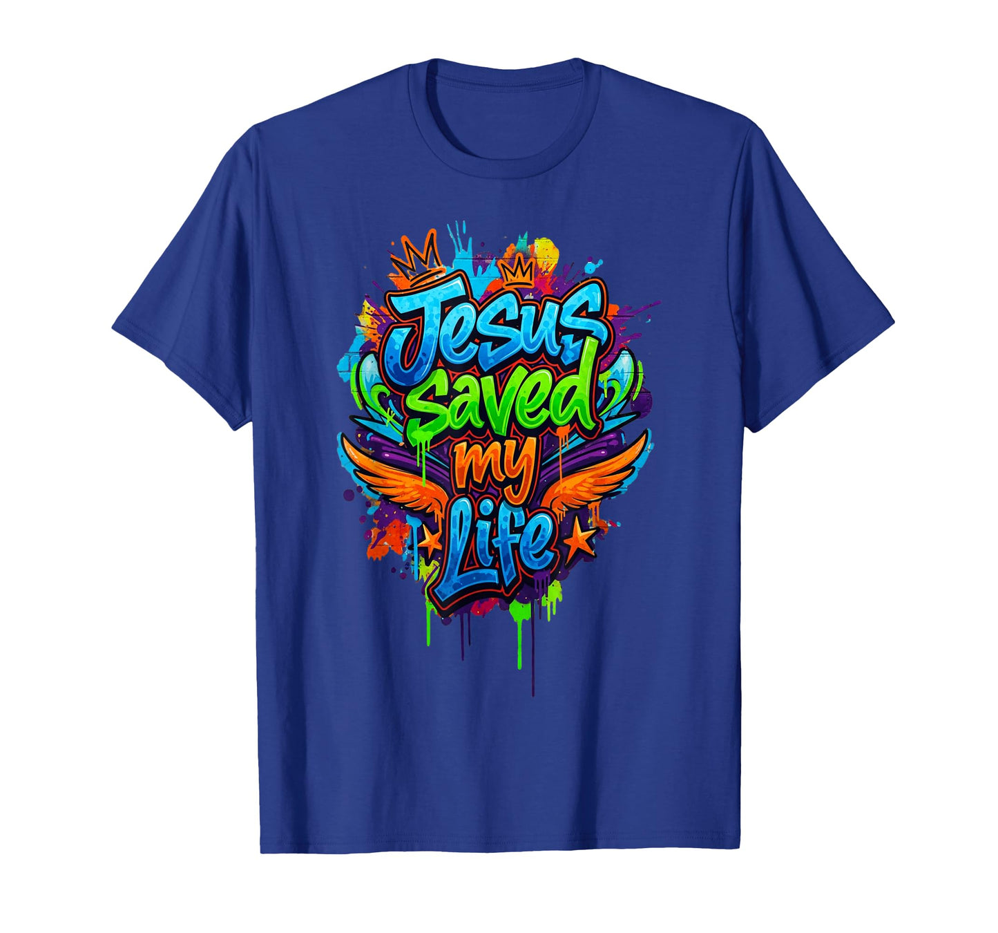Jesus Christ Saved My Life Christian Gift for Women Men T-Shirt