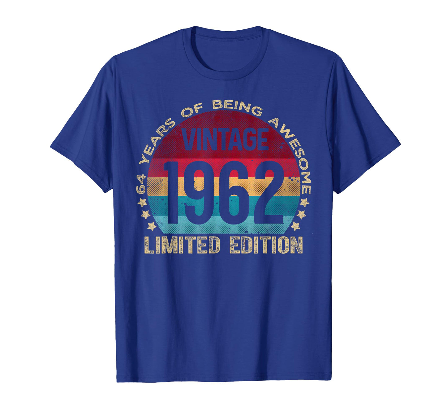 64 Year Old Gifts Vintage 1962 Limited Edition 64th Birthday T-Shirt