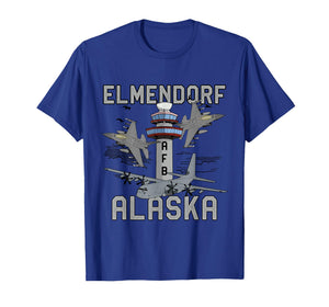 Elmendorf AFB Alaska Air Force Base Airman Veteran Vintage T-Shirt