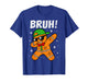 Dabbing Gingerbread Bruh Christmas Dab Teen Boys Toddler Kid T-Shirt
