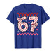 Valentine 67 Six Seven 6-7 Funny Heart Bow for Kids Girls T-Shirt