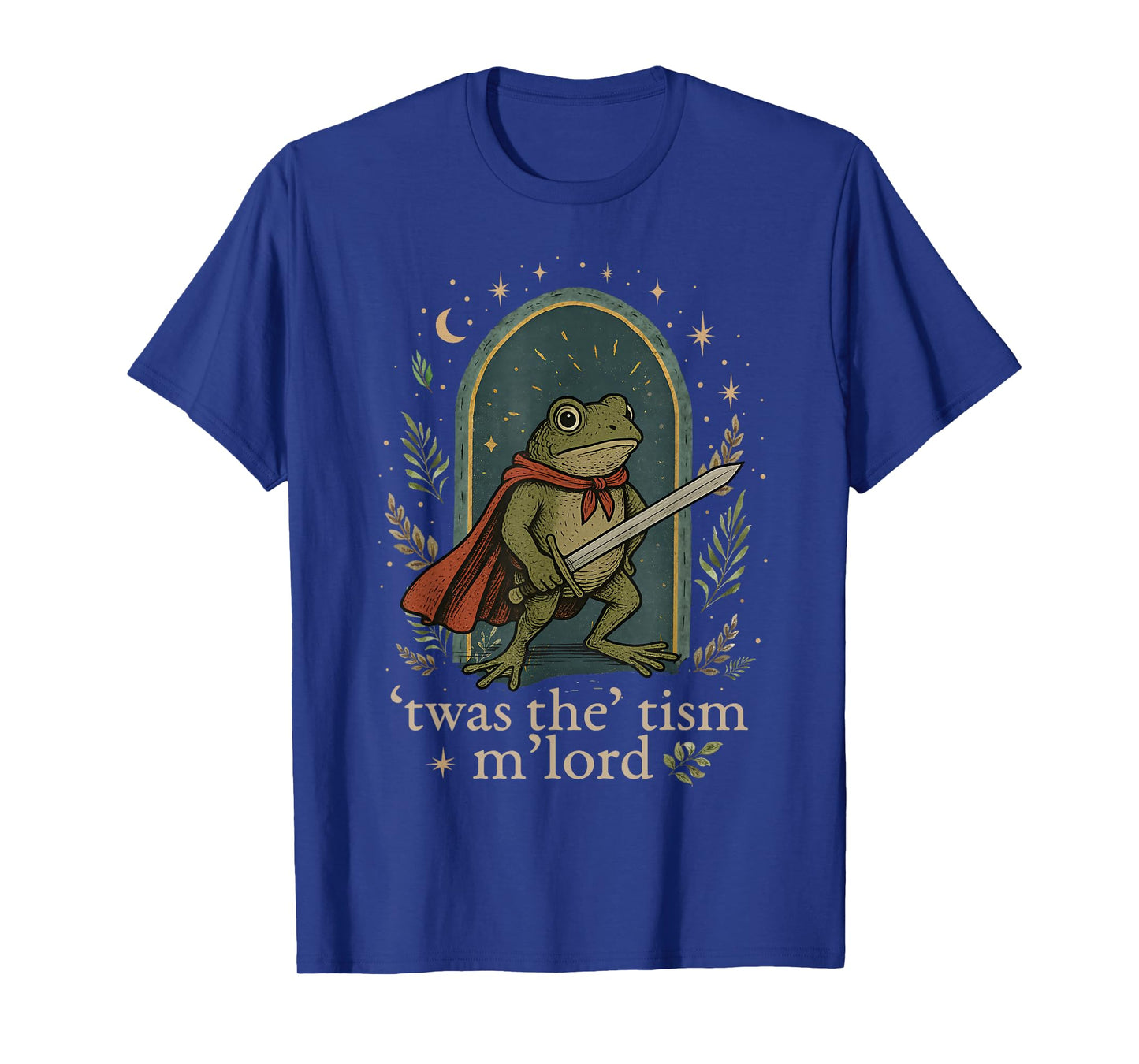 'TWAS The 'Tism M'lord Autism Awareness Autistic Funny Frog T-Shirt