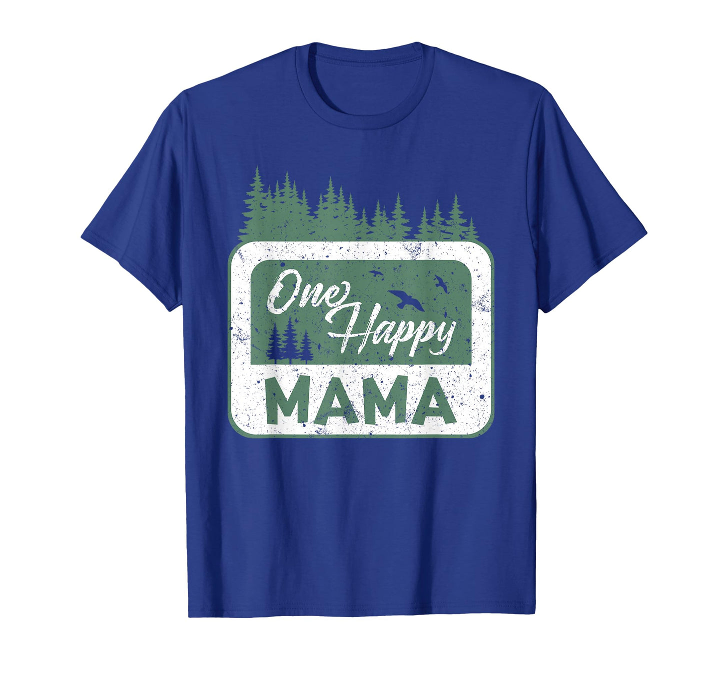 One Happy Mama Camper 1St Birthday Camping Bear T-Shirt