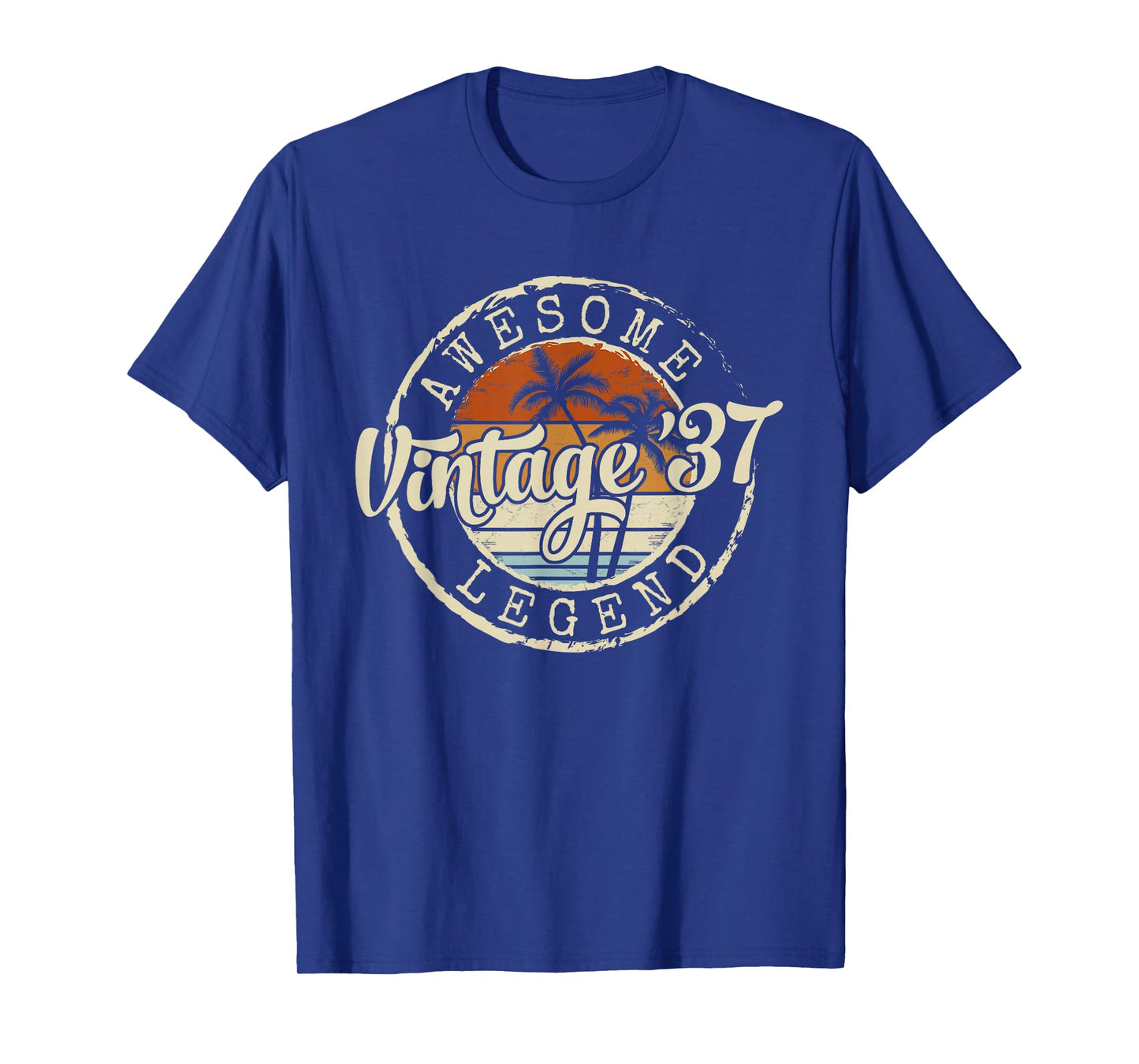 Vintage 1937 89yr 89th Birthday Gifts for Men 89 Years Old T-Shirt