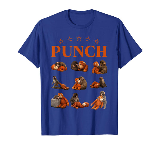 Cute Baby Monkey Named Punch Shirt Punch Monkey Supporter T-Shirt
