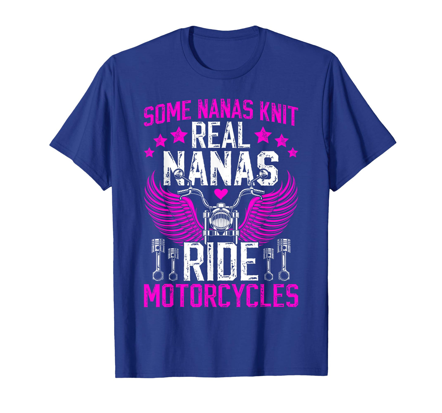 Real Nanas Ride Motorcycle Rider Nana Grandma Biker Nana T-Shirt