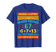 Mangos Mustard 67 Tee Funny Alphabet Code M Meme for Gen Z T-Shirt
