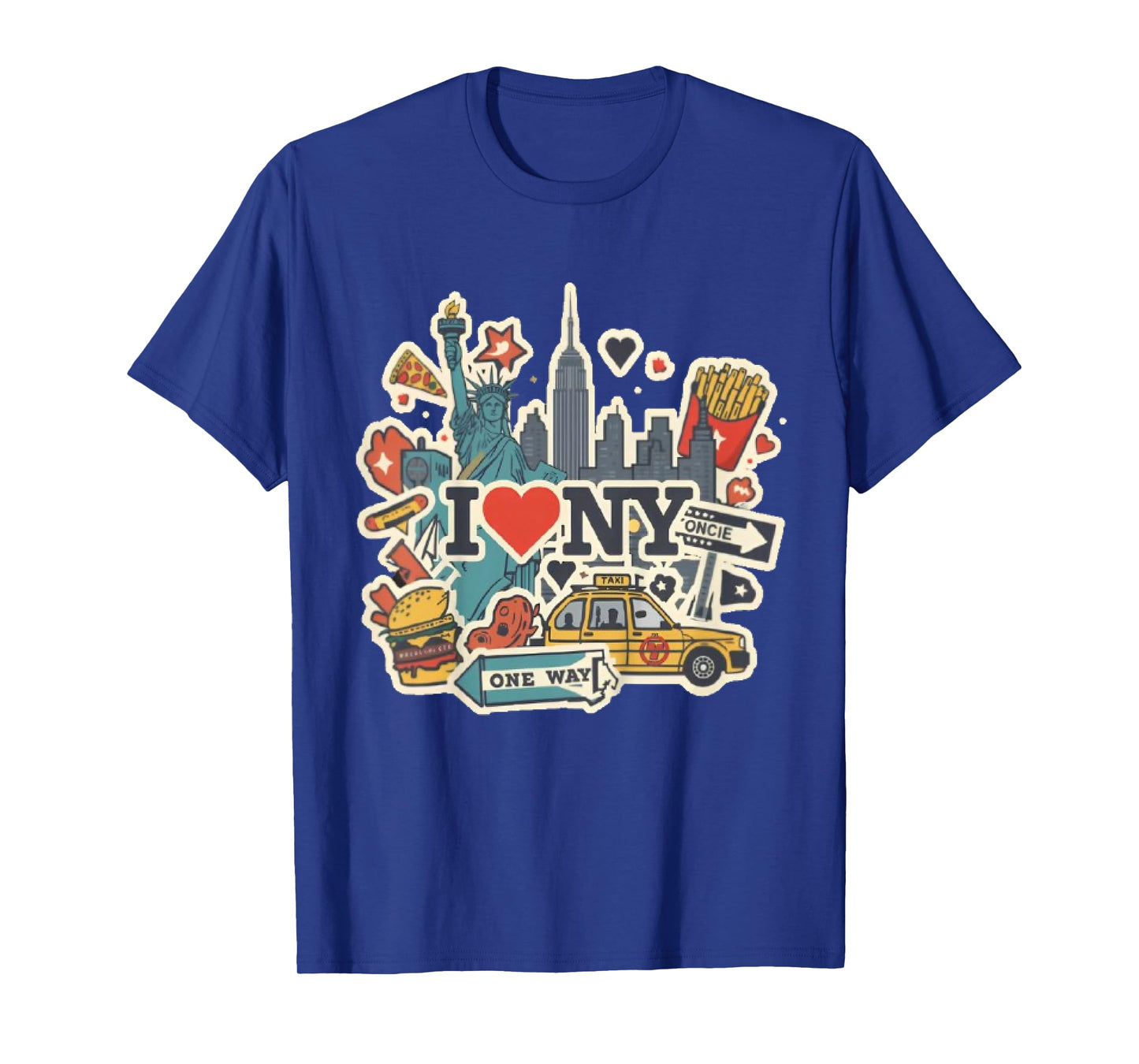 New York City Souvenir NY Icons Toddlers Kids Boys or Girls T-Shirt