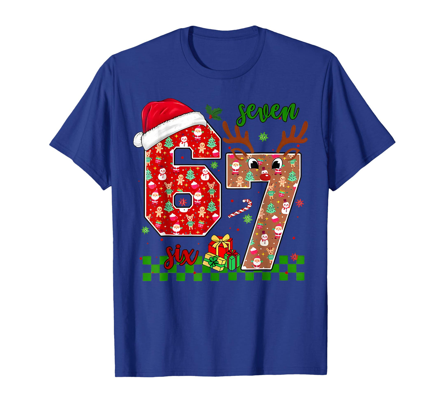 67 Meme Six Seven for Kids Women Men Boys Girls Christmas T-Shirt