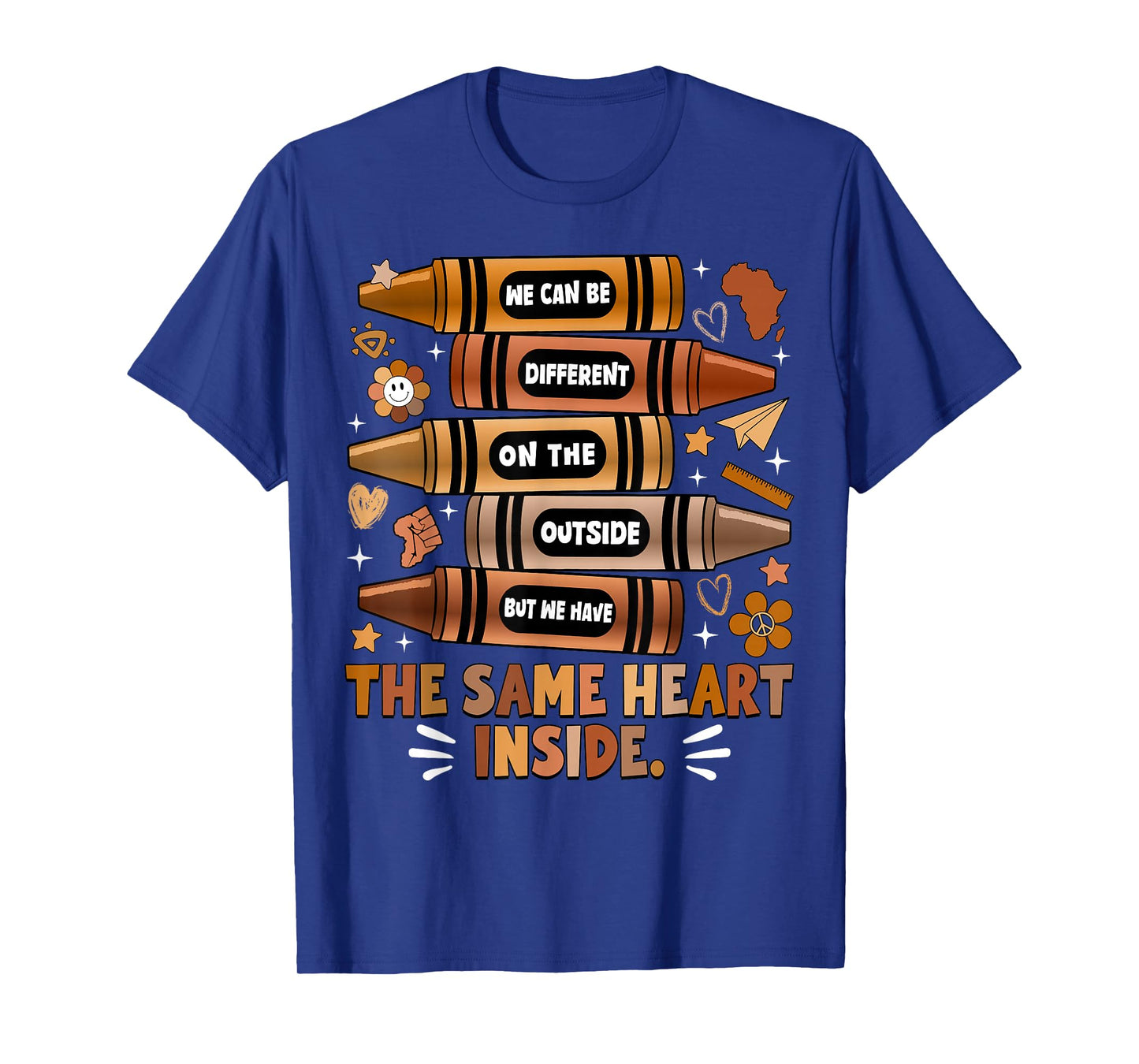 We Have The Same Heart Black History Month African American T-Shirt