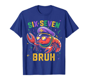Six Seven 67 Crawfish for Kids Boys Women Men Mardi Gras T-Shirt