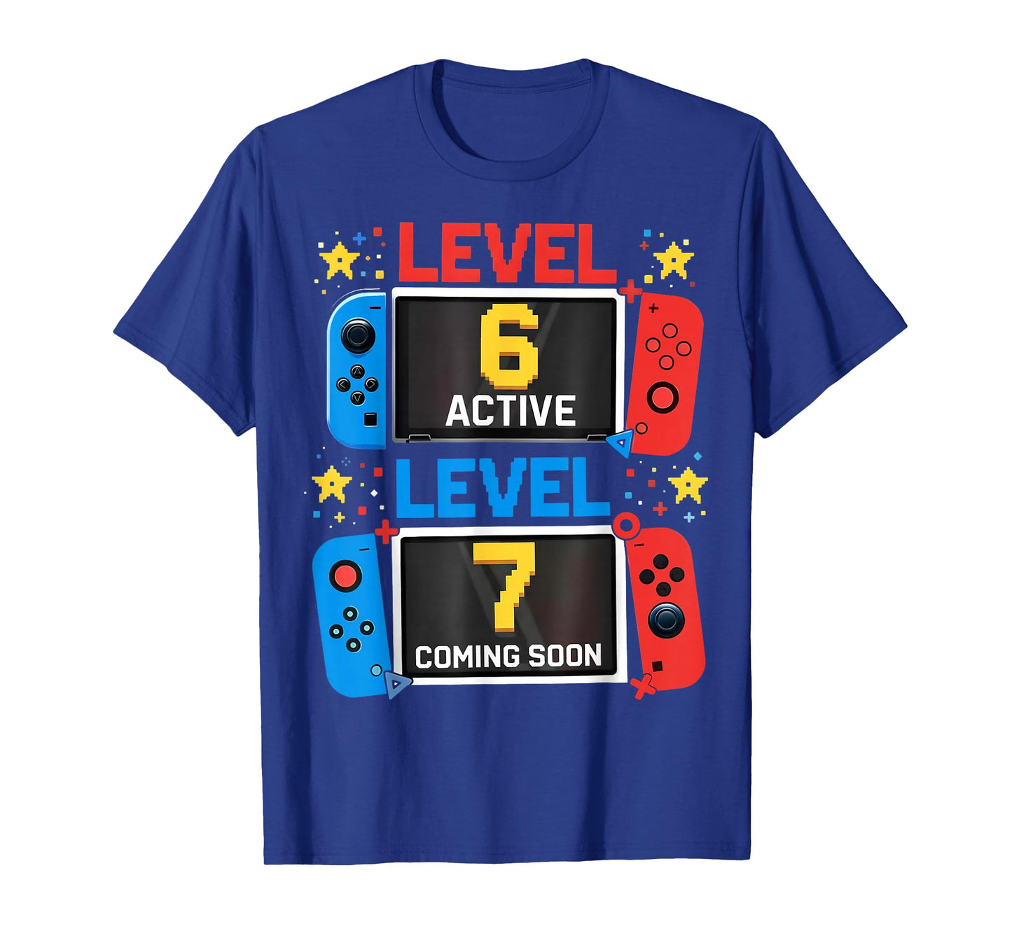 Level 6 Active Level 7 Coming Soon Birthday Boy Gift for Kid T-Shirt